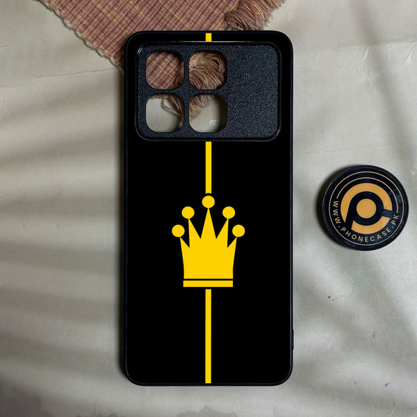 Redmi K70 Ultra - King Design 1 - Premium Metal Printed Soft Bumper Shock Proof Case