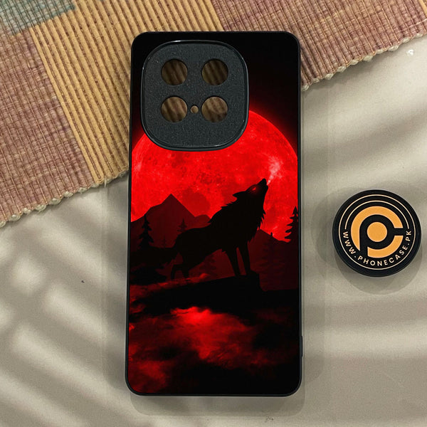 iQOO Z10 Turbo Pro - Wolf Design 5 - Premium Metal Printed Soft Bumper Shock Proof Case