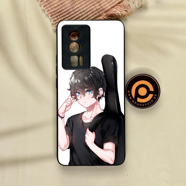 Xiaomi Redmi K60 Pro - Anime Series Design 2 - Premium Metal Printed Soft Bumper Shock Proof Case