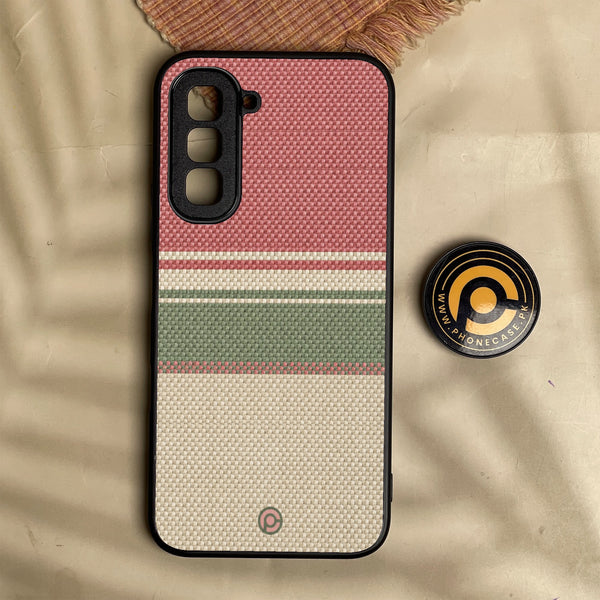 Infinix Hot 70 - Classic Weave Design 21 - Premium Metal Printed Soft Bumper Shock Proof Case
