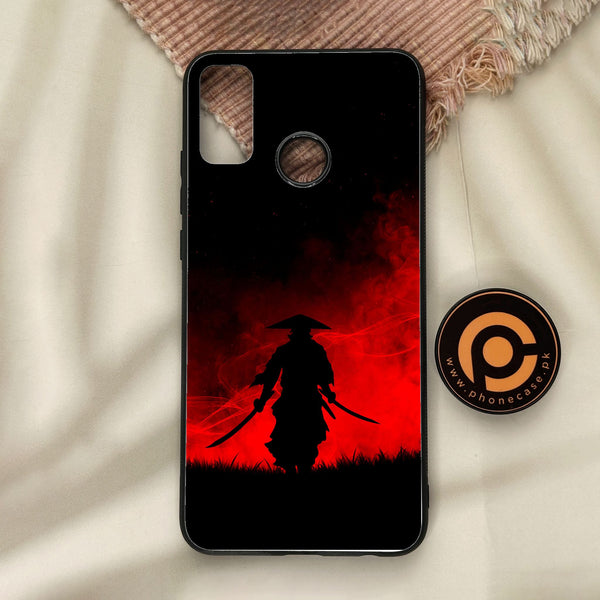 Honor 9X Lite - Ninja Design 1 - Premium Metal Printed Soft Bumper Shock Proof Case