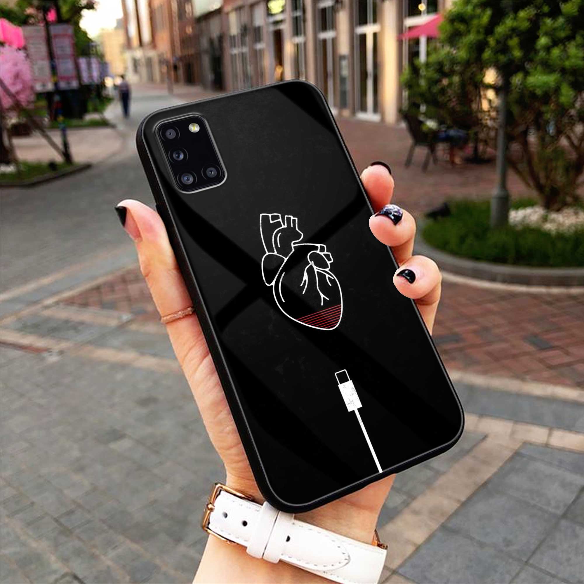 Heart Trending Designs Premium Metal Case All Models
