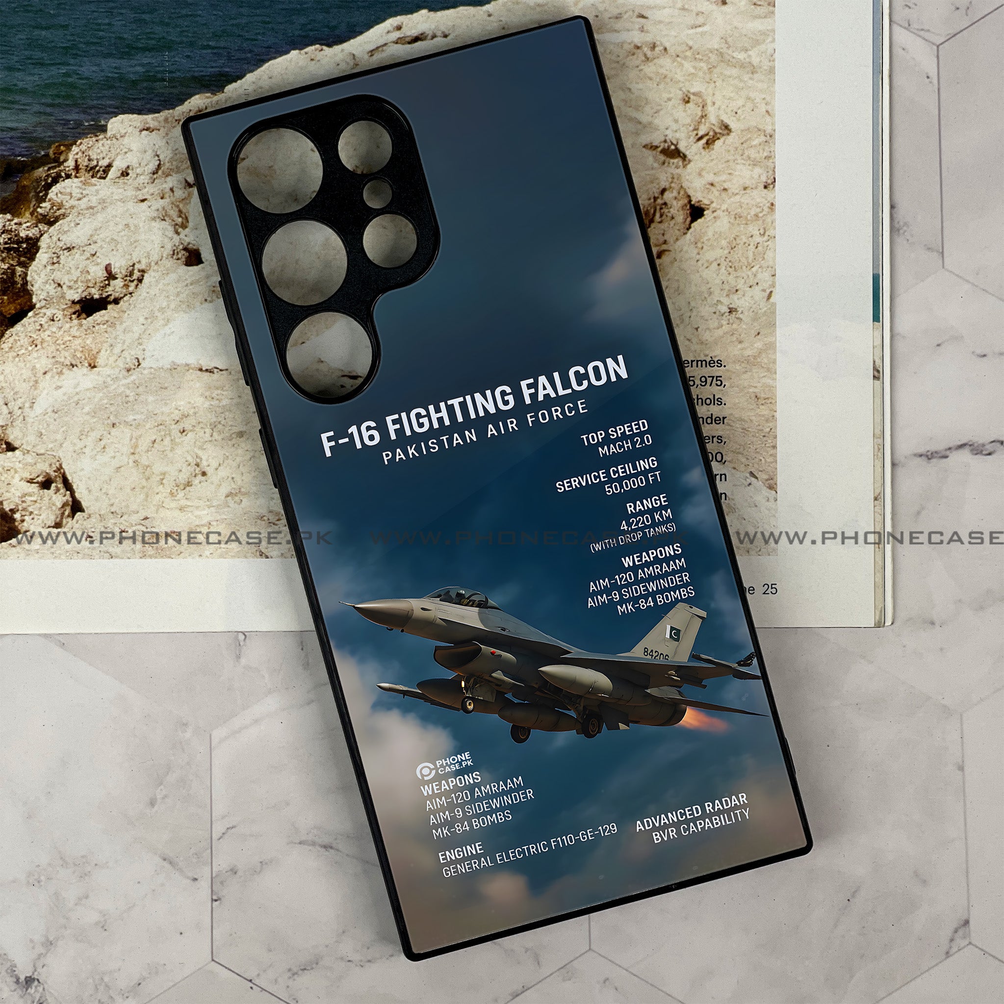 Samsung Galaxy S24 Ultra - PAF Jet Series - Premium Printed Metal soft Bumper shock Proof Case