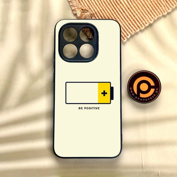 Xiaomi 15T - Be Positive Design - Premium Metal Printed Soft Bumper Shock Proof Case