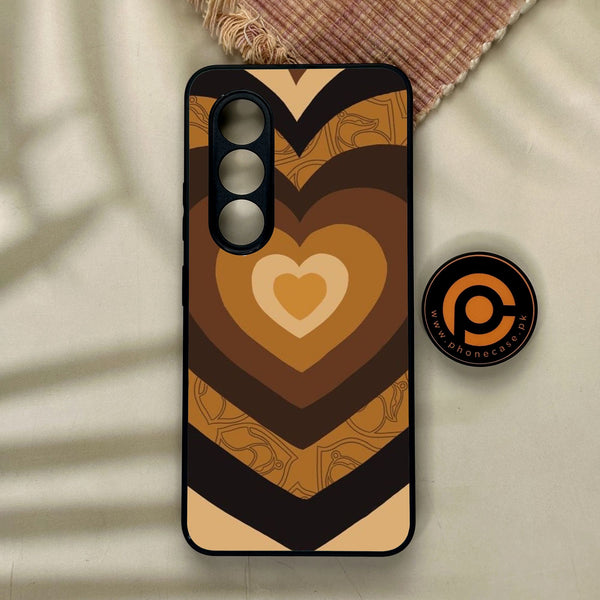 Itel S25 - Heart 2.0 Design 5 - Premium Metal Printed Soft Bumper Shock Proof Case