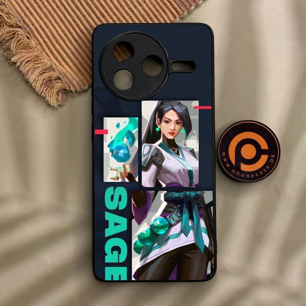 Xiaomi Redmi K80 - Battle-Ready Design 1 - Premium Metal Printed Soft Bumper Shock Proof Case