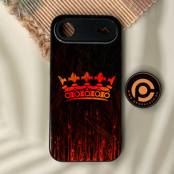 iPhone Air - King Design 4 - Premium Metal Printed Soft Bumper Shock Proof Case