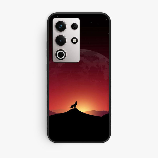 Itel S25 Ultra - Wolf Design 4 - Premium Metal Printed Soft Bumper Shock Proof Case