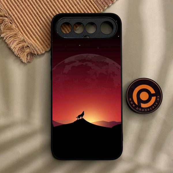 Realme  16 5G - Wolf Design 4 - Premium Metal Printed Soft Bumper Shock Proof Case