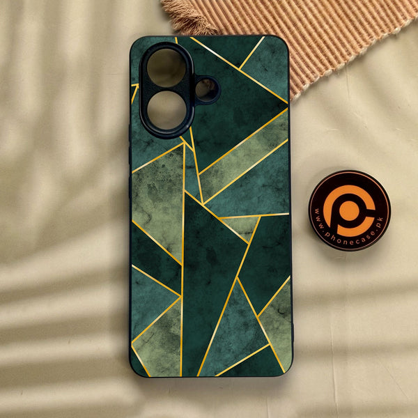 Vivo V60 Lite  - Geometric Design 5 - Premium Metal Printed Soft Bumper Shock Proof Case
