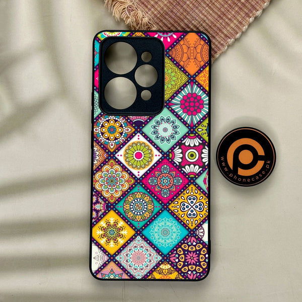 Realme 15 Pro - Mandala Art Design - Premium Metal Printed Soft Bumper Shock Proof Case