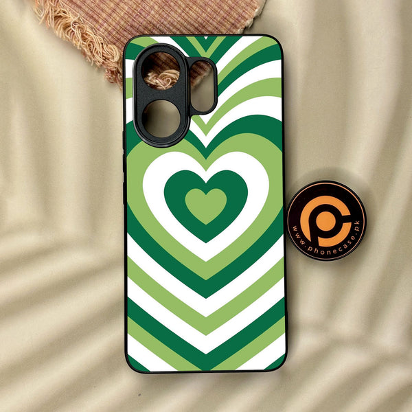 Vivo V60 - Heartbeat Design 4 - Premium Metal Printed Soft Bumper Shock Proof Case