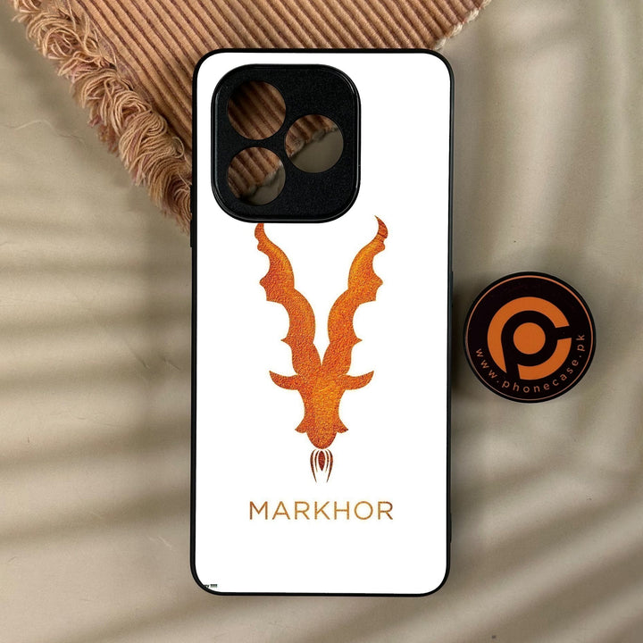 Honor X8d - Markhor Design 11 - Premium Metal Printed Soft Bumper Shock Proof Case
