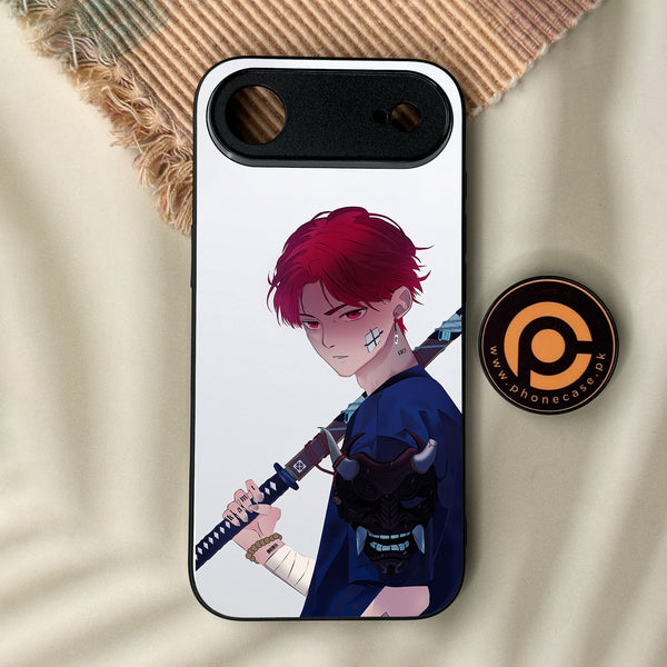 iPhone Air - Anime Series Design 8 - Premium Metal Printed Soft Bumper Shock Proof Case