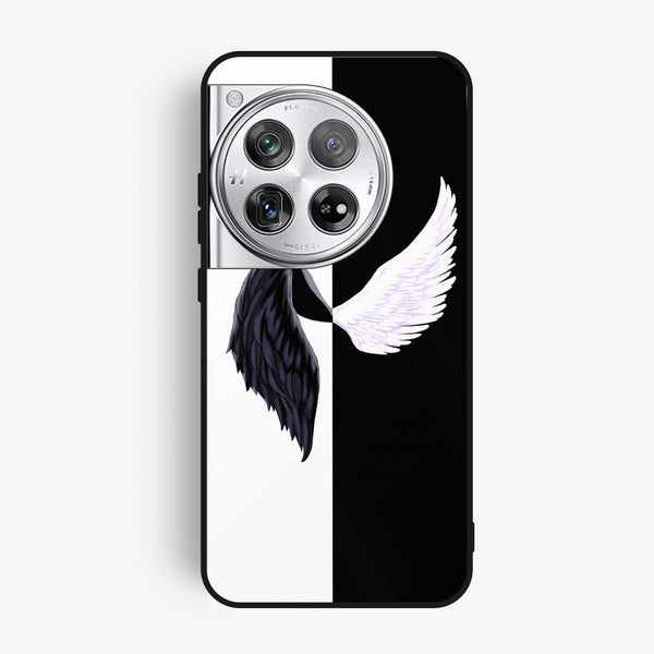Oneplus 12 - Angel 2.0 Design 5 - Premium Metal Printed Soft Bumper Shock Proof Case