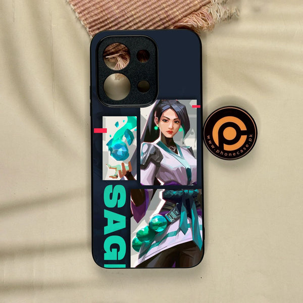 Xiaomi Redmi 15C - Battle-Ready Design 1 - Premium Metal Printed Soft Bumper Shock Proof Case