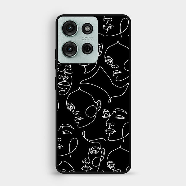 Motorola Moto G75 - Girls Design 6 - Premium Metal Printed Soft Bumper Shock Proof Case
