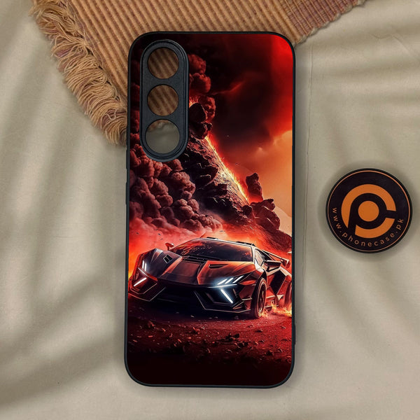 Vivo V70 FE - Racing Design 7 - Premium Metal Printed Soft Bumper Shock Proof Case