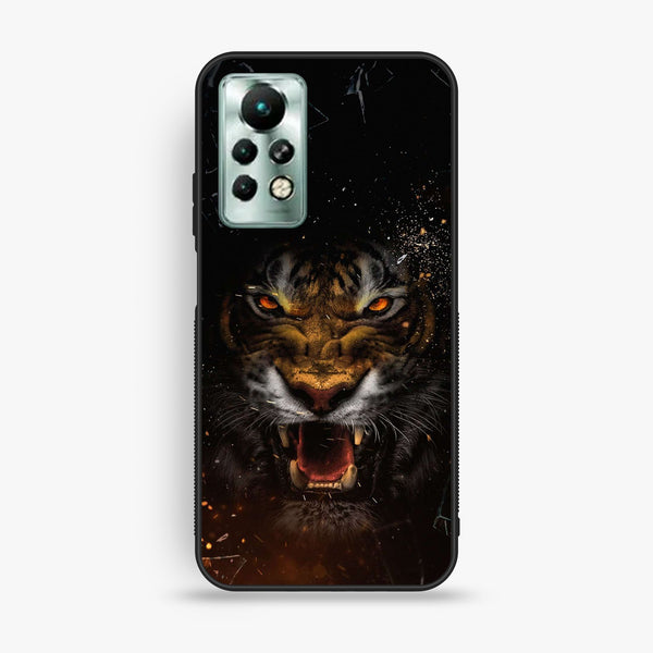 Infinix Note 11 Pro - Tiger Design 9 - Premium Metal Printed Soft Bumper Shock Proof Case