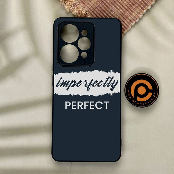 Realme 15 - Imperfectly - Premium Metal Printed Soft Bumper Shock Proof Case