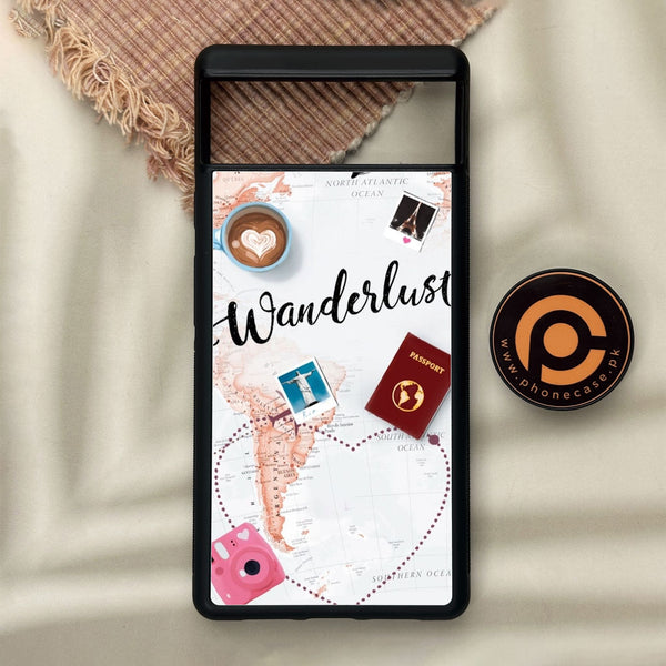 Google Pixel 6 - World Journey - Premium Metal Printed Soft Bumper Shock Proof Case
