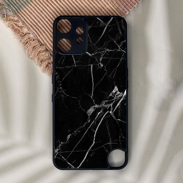 Nothing CMF Phone 2 Pro - Black Marble Design 2 - Premium Metal Printed Soft Bumper Shock Proof Case