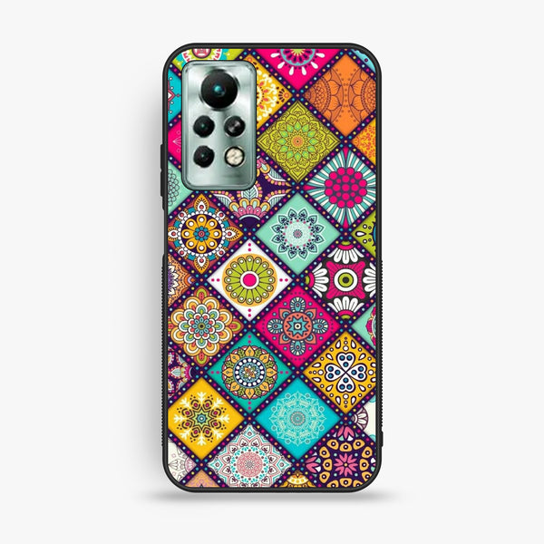 Infinix Note 11 Pro - Mandala Art Design - Premium Metal Printed Soft Bumper Shock Proof Case