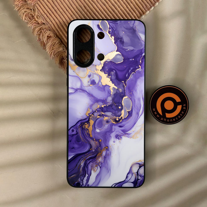 Vivo Y11d - Liquid 2.0 Design 2 - Premium Metal Printed Soft Bumper Shock Proof Case