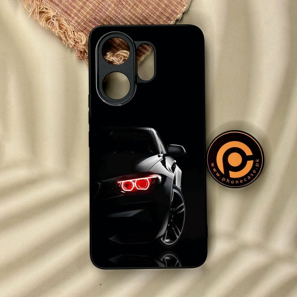 Vivo V60 - Black Art Design 6 - Premium Metal Printed Soft Bumper Shock Proof Case