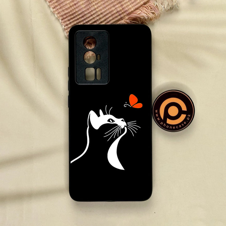 Xiaomi Redmi K60 Pro - Minimalistic Design 3 - Premium Metal Printed Soft Bumper Shock Proof Case