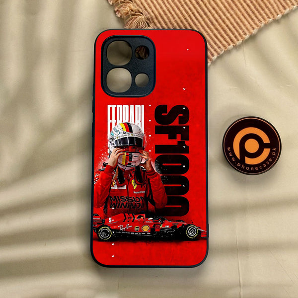 Oppo A6 Pro - Formula 1 Design 8 - Premium Metal Printed Soft Bumper Shock Proof Case