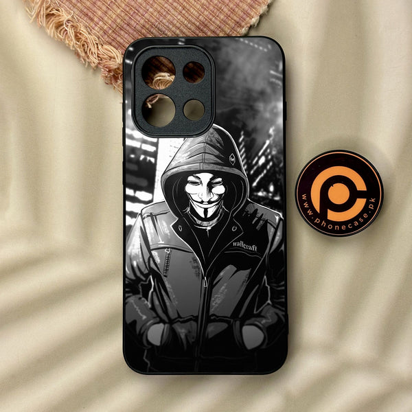 OnePlus 13T - Anonymous 2.0 Design 1 - Premium Metal Printed Soft Bumper Shock Proof Case
