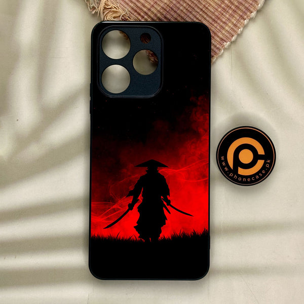 Realme Note 70 - Ninja Design 1 - Premium Metal Printed Soft Bumper Shock Proof Case