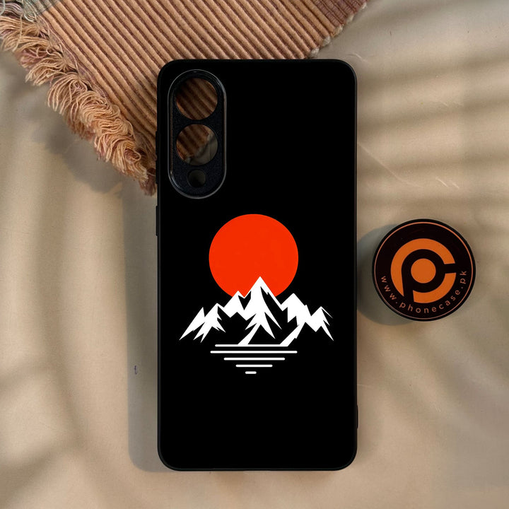 Galaxy S25 Edge - Minimalistic Design 2 - Premium Metal Printed Soft Bumper Shock Proof Case
