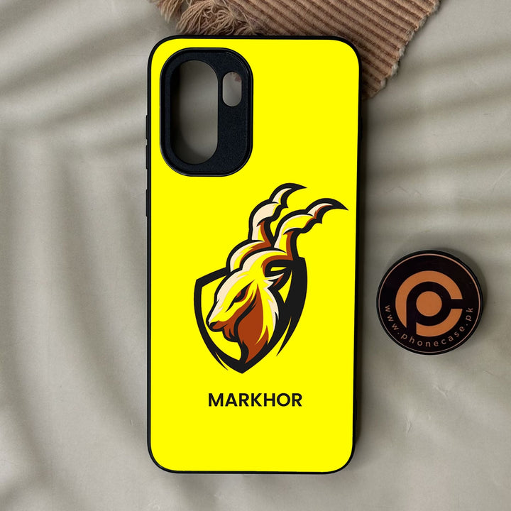 OnePlus Ace 6 - Markhor Design 8 - Premium Metal Printed Soft Bumper Shock Proof Case