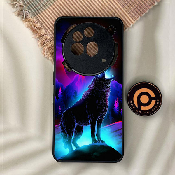 Nothing Phone 3a Pro - Wolf Design 2 - Premium Metal Printed Soft Bumper Shock Proof Case
