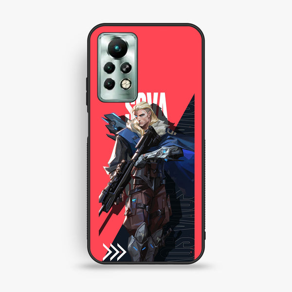 Infinix Note 11 Pro - Battle-Ready Design 7 - Premium Metal Printed Soft Bumper Shock Proof Case
