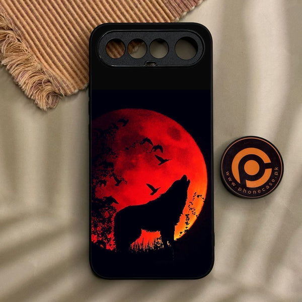 Realme  16 5G - Wolf Design 1 - Premium Metal Printed Soft Bumper Shock Proof Case