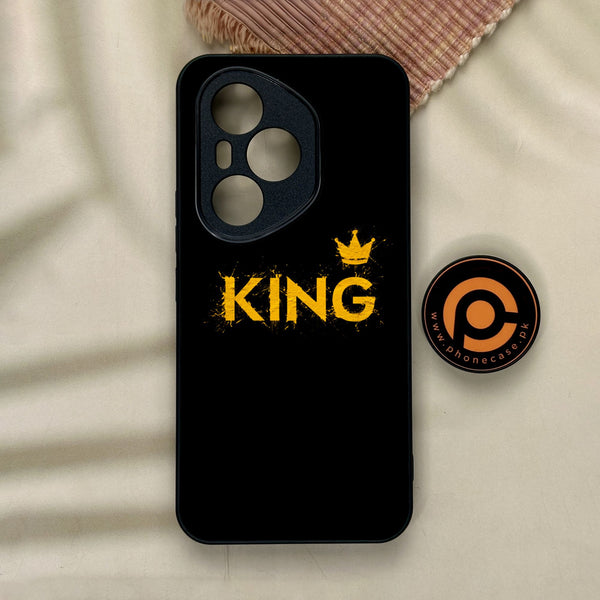 Honor 400 Pro - King Design 2 - Premium Metal Printed Soft Bumper Shock Proof Case