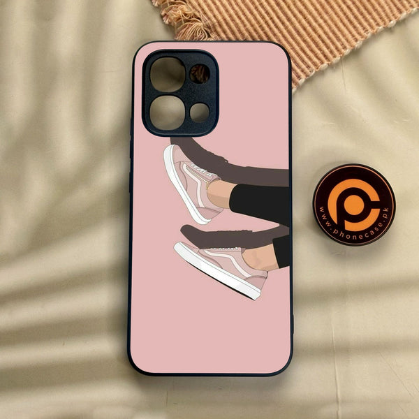 Oppo A6 Pro - Anime Girls Design 9 - Premium Metal Printed Soft Bumper Shock Proof Case