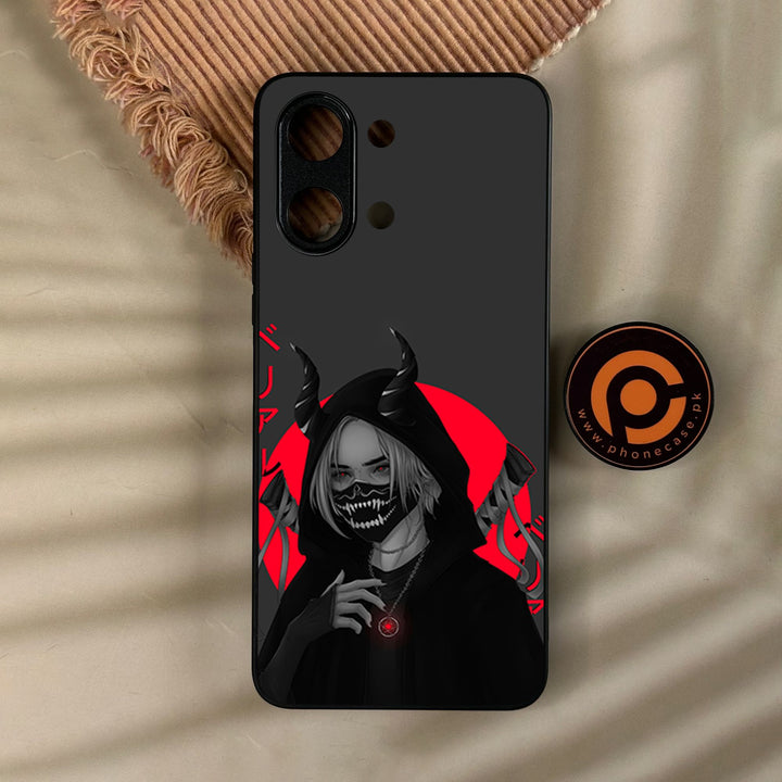 Vivo Y11d - Anime Series Design 10 - Premium Metal Printed Soft Bumper Shock Proof Case