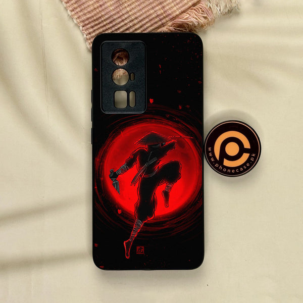 Xiaomi Redmi K60 Pro - Ninja Design 5 - Premium Metal Printed Soft Bumper Shock Proof Case