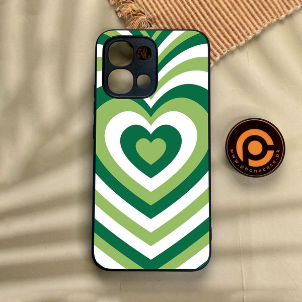 Oppo A6 Pro - Heartbeat Design 4 - Premium Metal Printed Soft Bumper Shock Proof Case