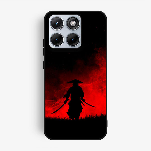 Motorola Edge 70 Fusion - Ninja Design 1 - Premium Metal Printed Soft Bumper Shock Proof Case
