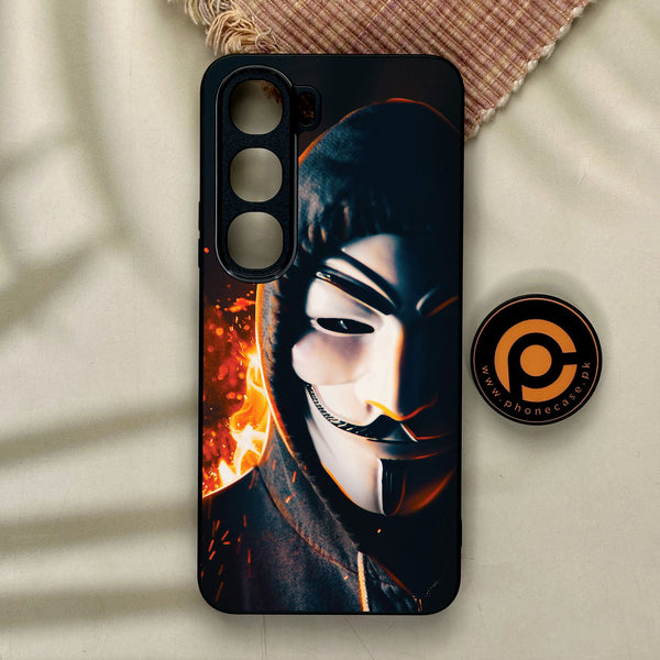 Vivo Y21d - Anonymous 2.0 Design 6 - Premium Metal Printed Soft Bumper Shock Proof Case