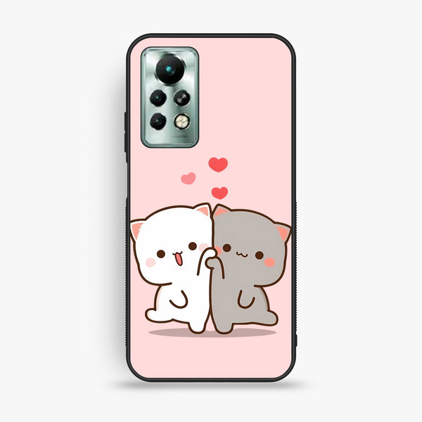 Infinix Note 11 Pro - Cute Bubu Dudu Design 6 - Premium Metal Printed Soft Bumper Shock Proof Case