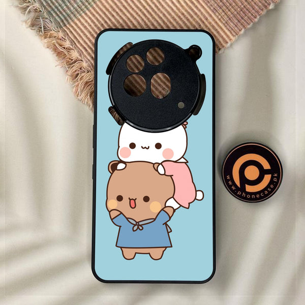 Nothing Phone 3a Pro - Cute Bubu Dudu Design 5 - Premium Metal Printed Soft Bumper Shock Proof Case