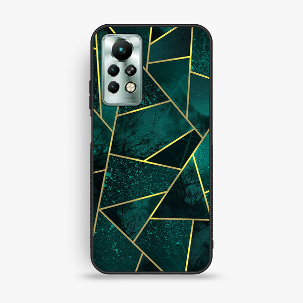 Infinix Note 11 Pro - Geometric Design 9 - Premium Metal Printed Soft Bumper Shock Proof Case