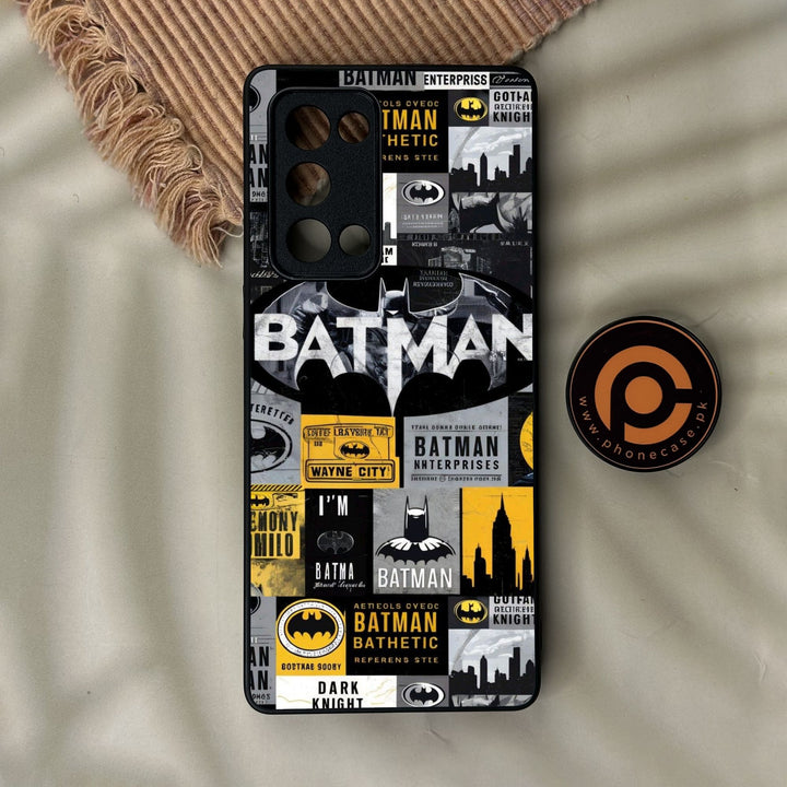 Oppo Reno 6 Pro Plus - The Gotham Collage - Premium Metal Printed Soft Bumper Shock Proof Case