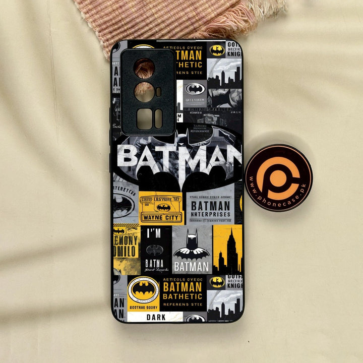 Xiaomi Poco F5 Pro - The Gotham Collage - Premium Metal Printed Soft Bumper Shock Proof Case